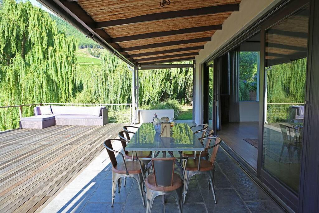 De Luc Farmhouse Ultimate Country Privacy Franschhoek Exteriör bild