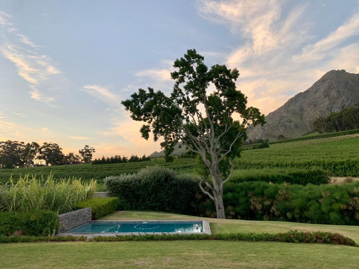 De Luc Farmhouse Ultimate Country Privacy Franschhoek Exteriör bild